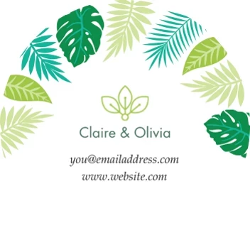 Tropical Palm Leaves