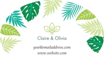 Tropical Palm Leaves