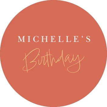 Modern Birthday Arch