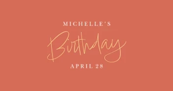 Modern Birthday Arch