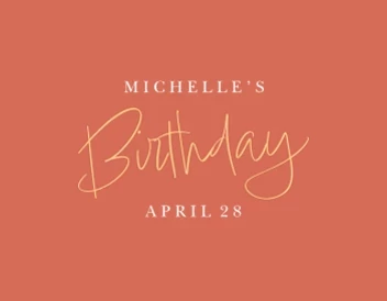 Modern Birthday Arch