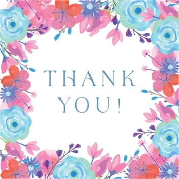 Floral Frame Baby Shower