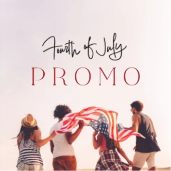 Fourth Of July Modern Message