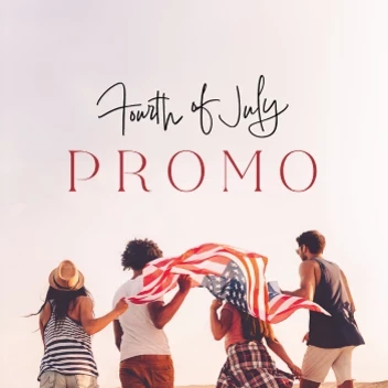 Fourth Of July Modern Message