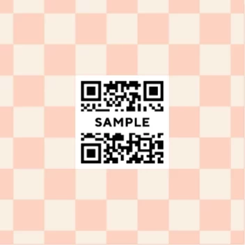 Checkered QR