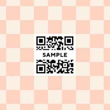 Checkered QR