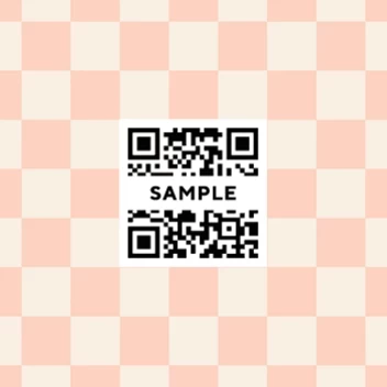Checkered QR