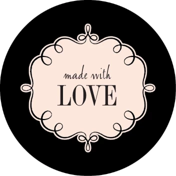 Made With Love Fancy Frame