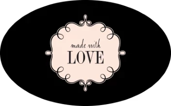 Made With Love Fancy Frame