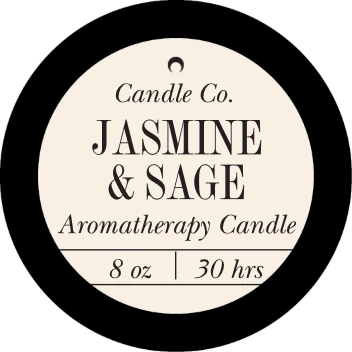 Modern Product Label