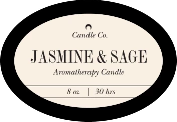 Modern Product Label