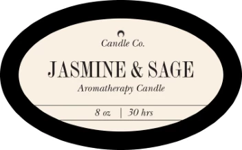 Modern Product Label