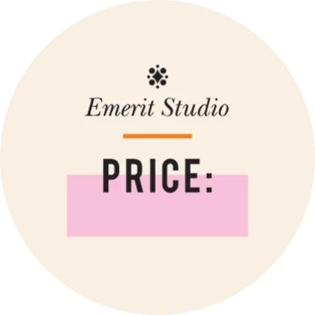 Bold Shapes Price Label