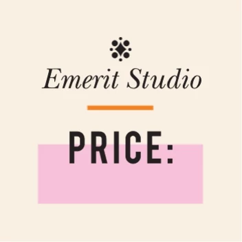 Bold Shapes Price Label