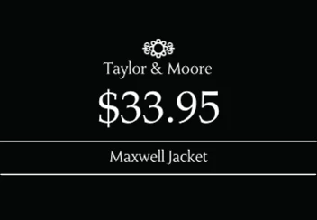 Stylish Price Label