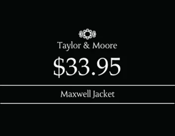 Stylish Price Label