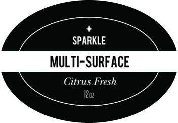 Cleaning Product Label