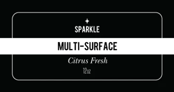 Cleaning Product Label