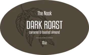 Coffee Beans Label