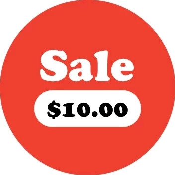 Classic Sale Label