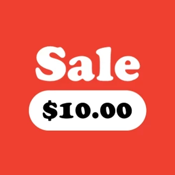 Classic Sale Label
