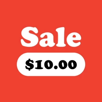 Classic Sale Label