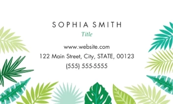 Tropical Palm Leaves