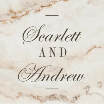 Elegant Marble Wedding