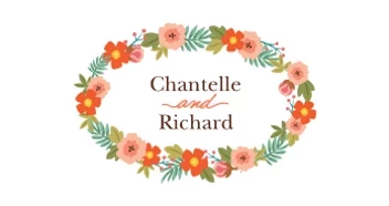 Floral Frame Wedding