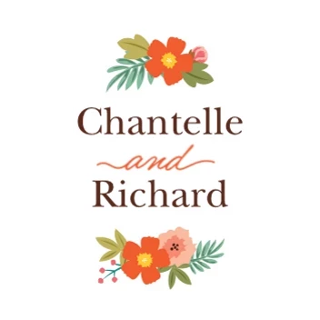 Floral Frame Wedding