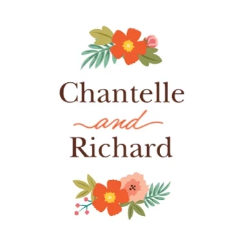 Floral Frame Wedding