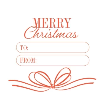 Christmas Blessings Bow