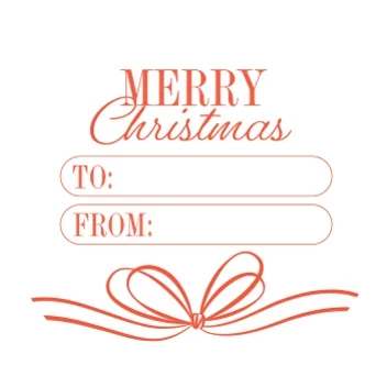 Christmas Blessings Bow