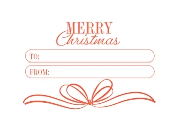 Christmas Blessings Bow