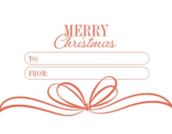 Christmas Blessings Bow