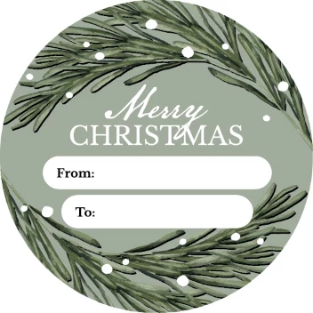 Merry Christmas Greenery