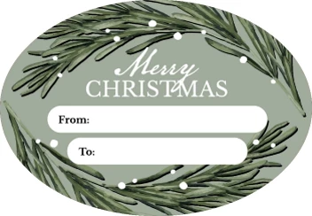 Merry Christmas Greenery