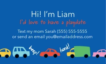 Cars and Trucks Playdate