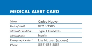 Simple Medical Alert