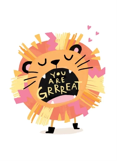 Grrreat Lion