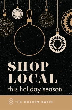 Shop Local Holiday Ornaments