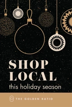 Shop Local Holiday Ornaments