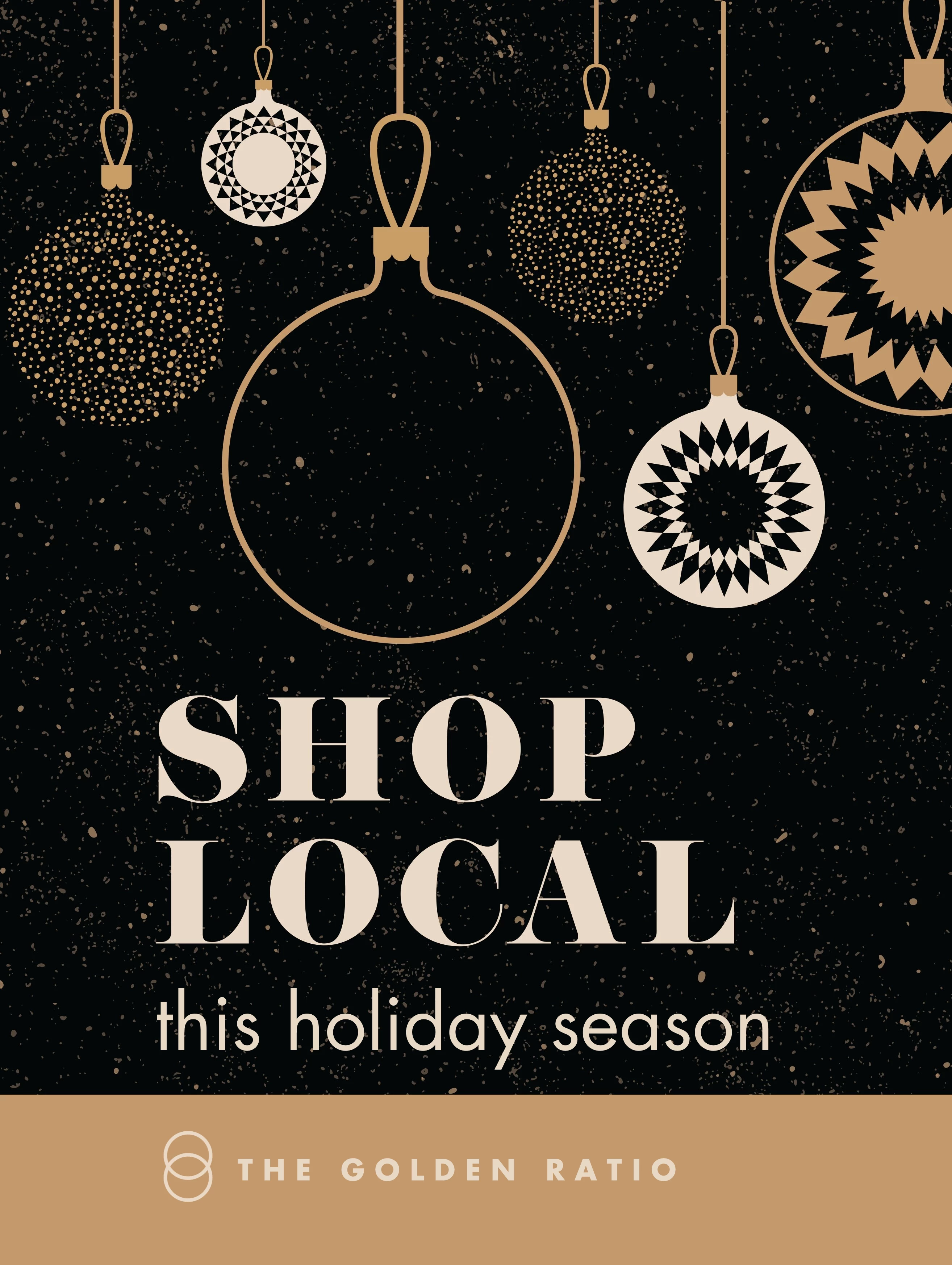 Shop Local Holiday Ornaments