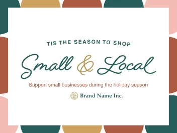 Cheerful Shop Small and Local