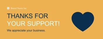 Thanks For Your Support