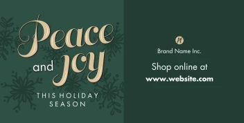 Peace and Joy Holiday