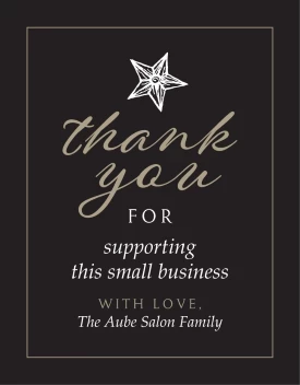 Support Local Thank You