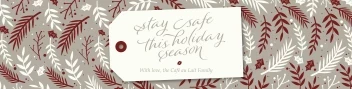 Stay Safe Holiday Gift Tag