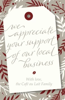 Shop Local Holiday Gift Tag