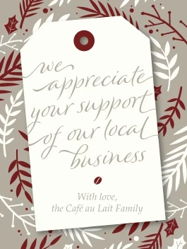 Shop Local Holiday Gift Tag